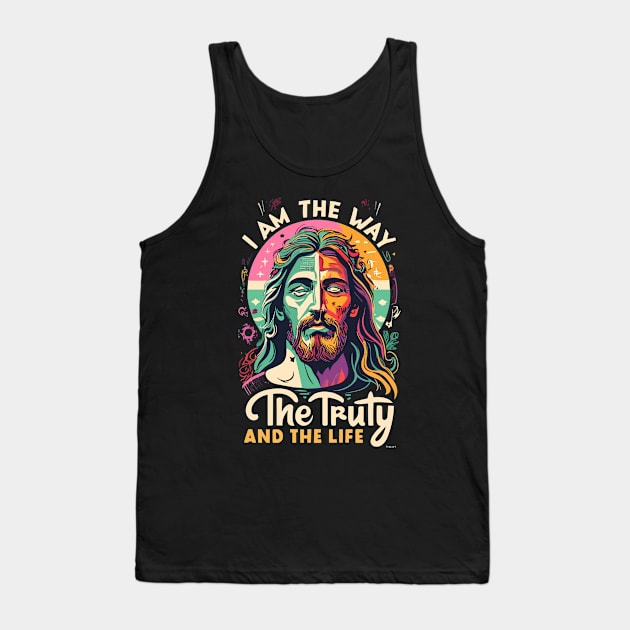 The Way, the Truth, and the Life Tank Top by NerdsbyLeo